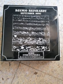Disques de vinyle: LP DJANGO REINHARDT SEPTEMBER SONG 1973 ESPAÑA EX